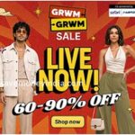 [Plus & Black Members] Grwm Grwm Sale – FlipKart